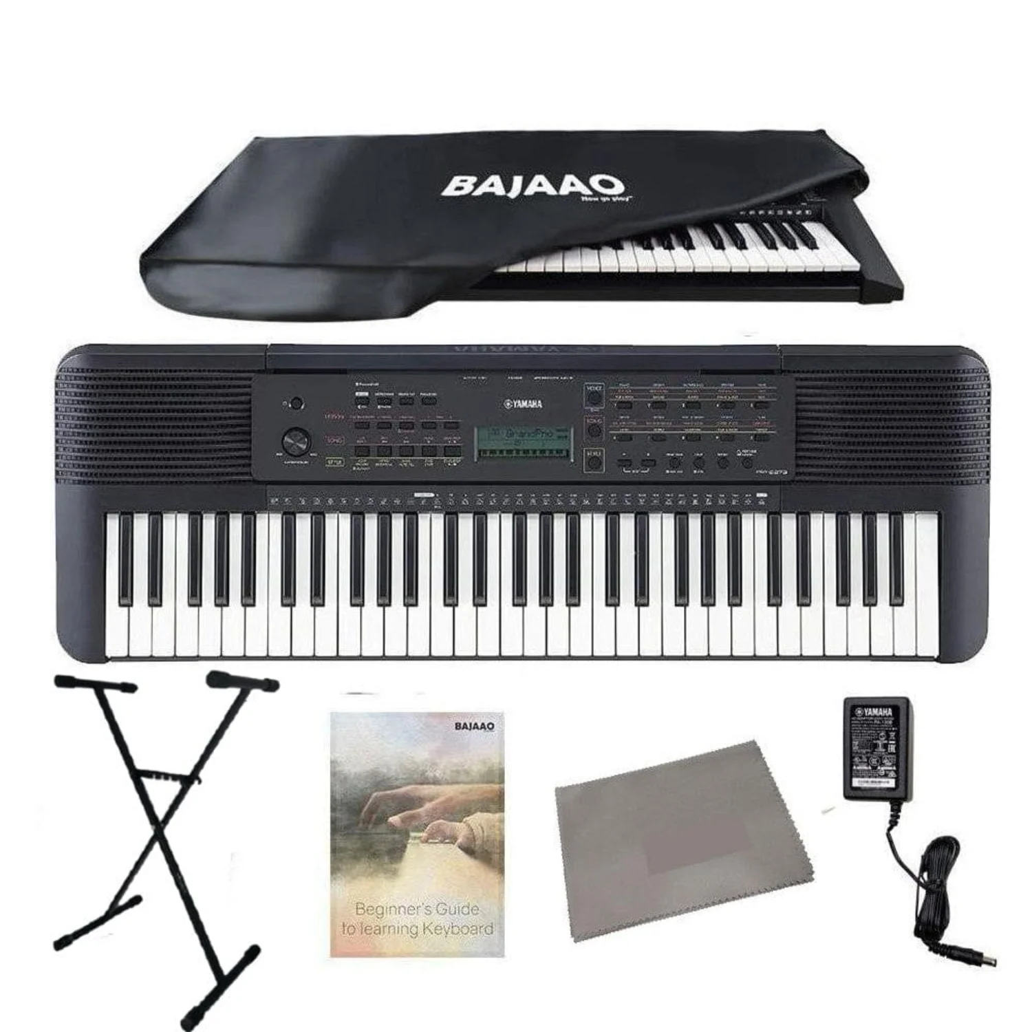 Yamaha PSR-E273 61-Key Portable Keyboard with Power Adapter - Image 7