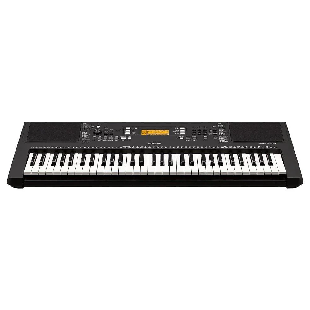 Yamaha PSR-E363 61-Key Touch Sensitive Portable Keyboard with Stand, Polishing Cloth and Gig Bag - Image 3