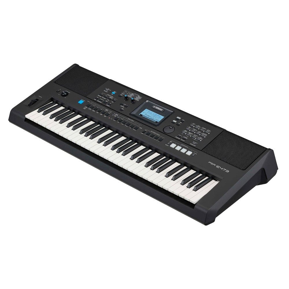 Yamaha PSR-E473 61-Key Touch-Sensitive Portable Keyboard with Polishing Cloth, Dust Cover, Online Lessons & Ebook - Image 4