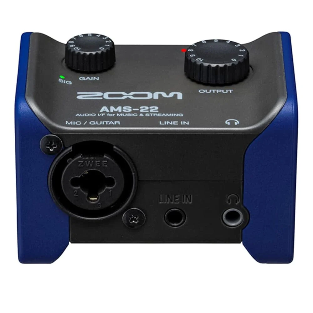 Zoom AMS-22 Audio Interface for Music & Streaming - Image 3
