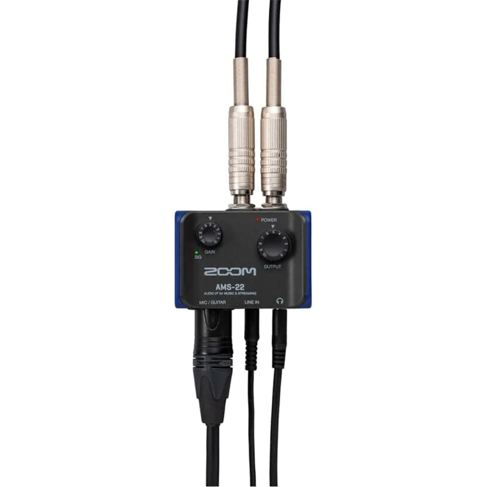Zoom AMS-22 Audio Interface for Music & Streaming - Image 8