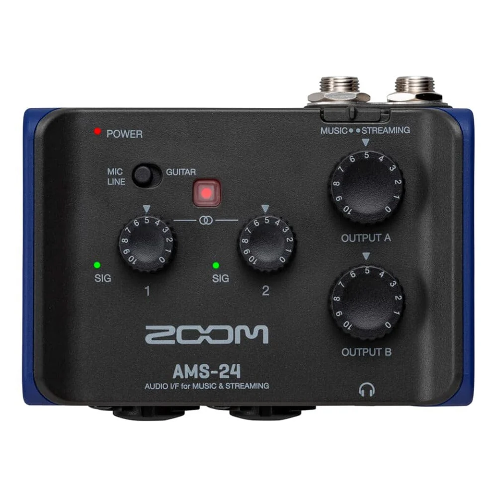 Zoom AMS - 24 Audio Interface for Music & Streaming - Image 9